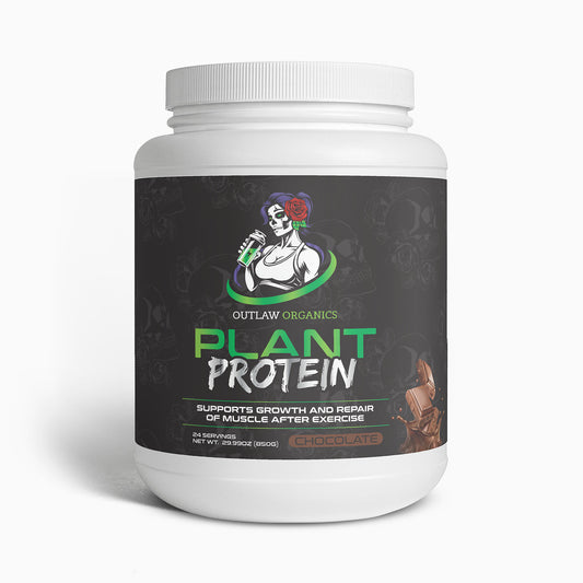 Vegan Plant Protein (Chocolate) Non-GMO Gluten Free